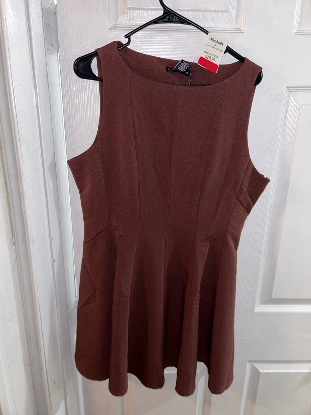 Sleeveless Fit & Flare Mini Dress